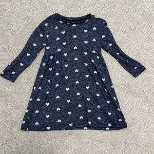 Baby Gap Blue Long Sleeve Dress in Sz 4T